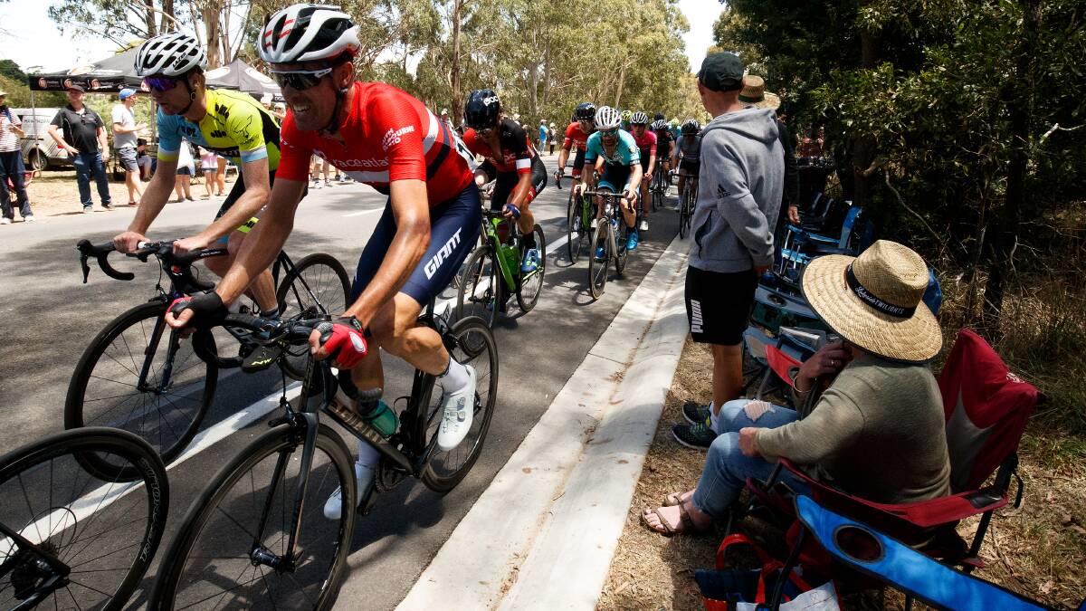 VIEW: Close-up to the nation's best cyclists in Buninyong. Picture: Adam Trafford