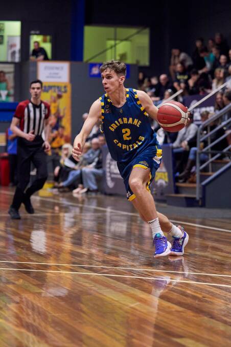 Brisbane Capitals' guard Nicholas Stoddart is making the move to join Ballarat Miners in NBL1 South competition. Picture Basketball Ballarat.