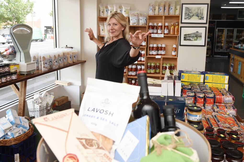 STEPPING UP: Paula Nicholson shows her moves in Campagnas, which is helping to support her dance campaign with a big hamper for auction. Picture: Kate Healy