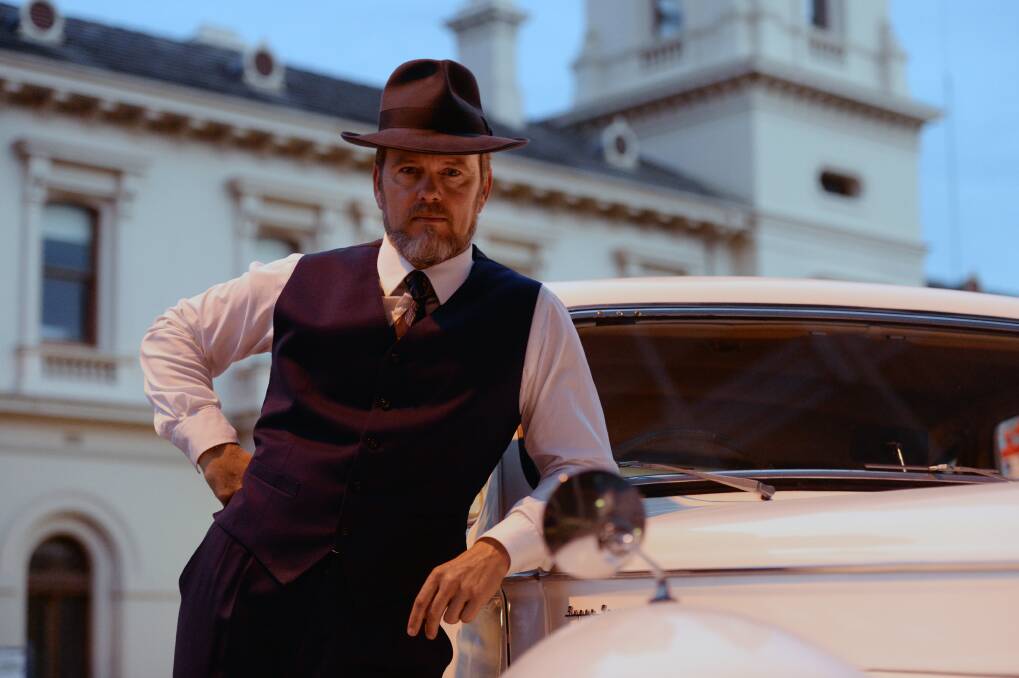 SETTING: Craig McLachlan as Lucian Blake in 'The Doctor Blake Mysteries', set in 1950s Ballarat. Picture: Kate Healy