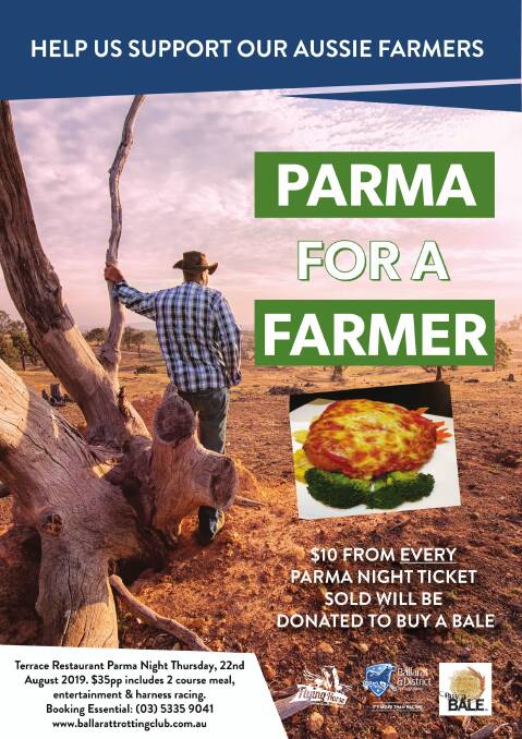 Parmas off to flying start in Ballarat to help Australian farmers