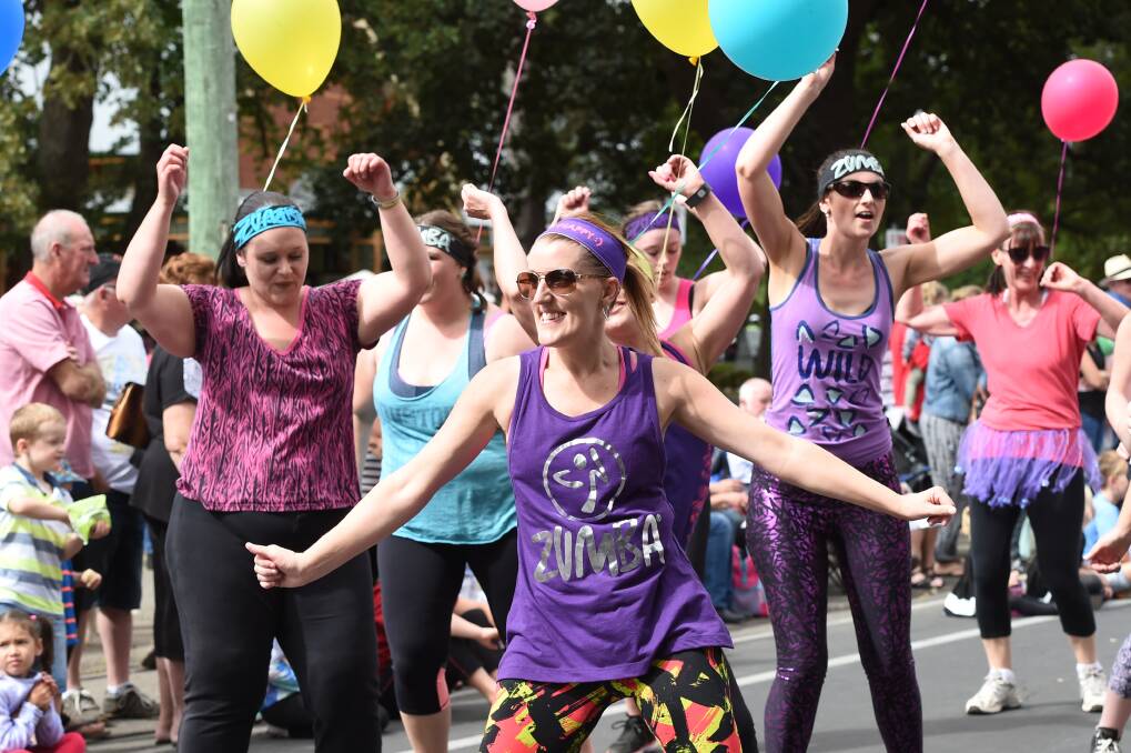 FUN: Zumba instructor Erin Harris is taking her Ballarat class online to help people laugh, dance like nobody is watching in isolation. Picture: Kate Healy