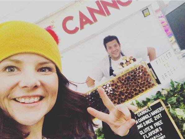 SWEET: Design Exchange is returning to Ballarat with a Bakers' Lane featuring a range of treats like artisan cannoli rollers Eat Cannoli. Picture: @eatcannoli, Instagram.