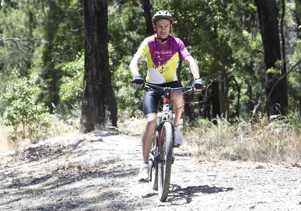ADVENTURE: Olympic marathon runner Steve Moneghetti is swapping the road bike for his mountain bike to ride this week's Ballarat Cycle Classic. Picture: Lachlan Bence