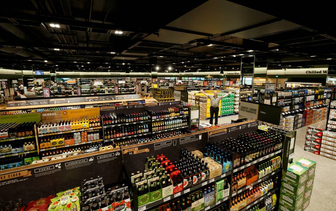 WELCOME: A look inside a Dan Murphy's store with confirmation the liquor giant will expand its brand to DTC by mid-year.