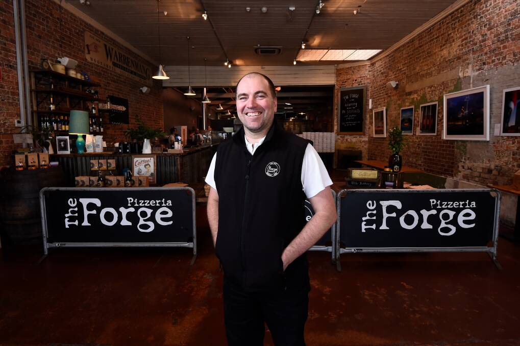 VISION: The Forge Pizzeria's Tim Matthews is set to lead Central Highlands Regional Partnership, taking community matters direct to state government. Picture: Adam Trafford