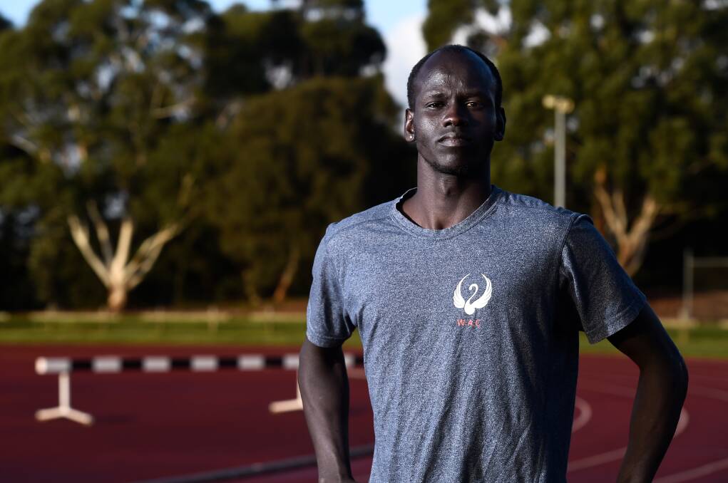 Emerging international high jumper Yual Reath says to lose the Commonwealth Games was "just annoying" for all athletes. Picture by Adam Trafford