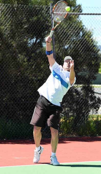 IN PLAY: Buninyong tennis courts now have an on-demand booking system in a bid to entice more people to use their facilities and maybe, want to try the traditional pennant tennis. Picture Lachlan Bence. 