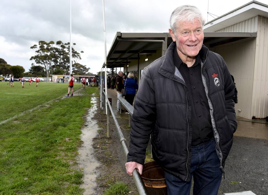 SUPPORT: AFL great David Parkin lends his voice to a Skipton revival, based at outdated football facilities. Picture: Lachlan Bence