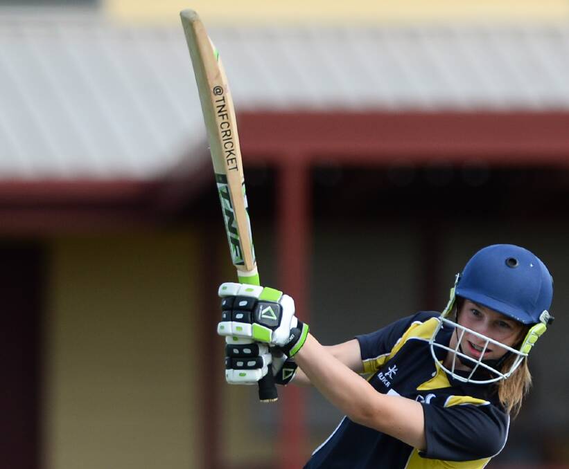 BRIGHT FUTURE: Exciting opportunites are opening up in women's cricket for the likes of Golden Point export Sophie Van De Heuvel, who turned 15 earlier this month and earned a Cricket Australia development squad spot.