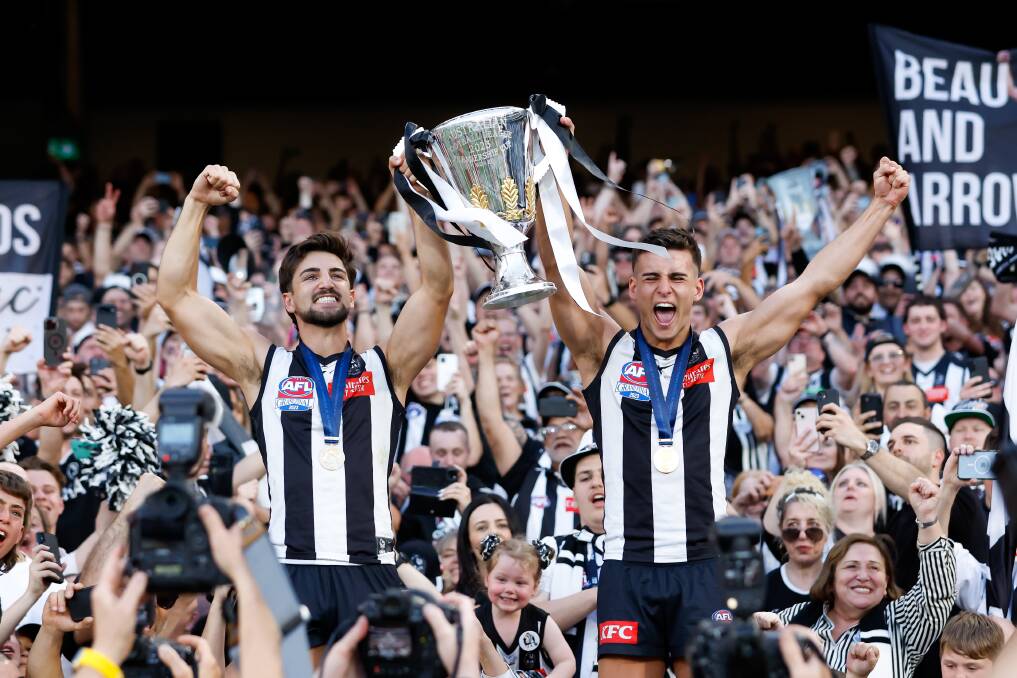 Imagine the reception a Daicos or two might make visiting town, but the Cup they hold has huge pulling power alone. Picture Collingwood Football Club