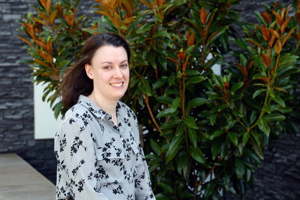 NEW TASTE: Ballarat dietitian Melissa O'Loughlan is running a workshop to focus on positive body image and more mindful eating. Picture: Kate Healy