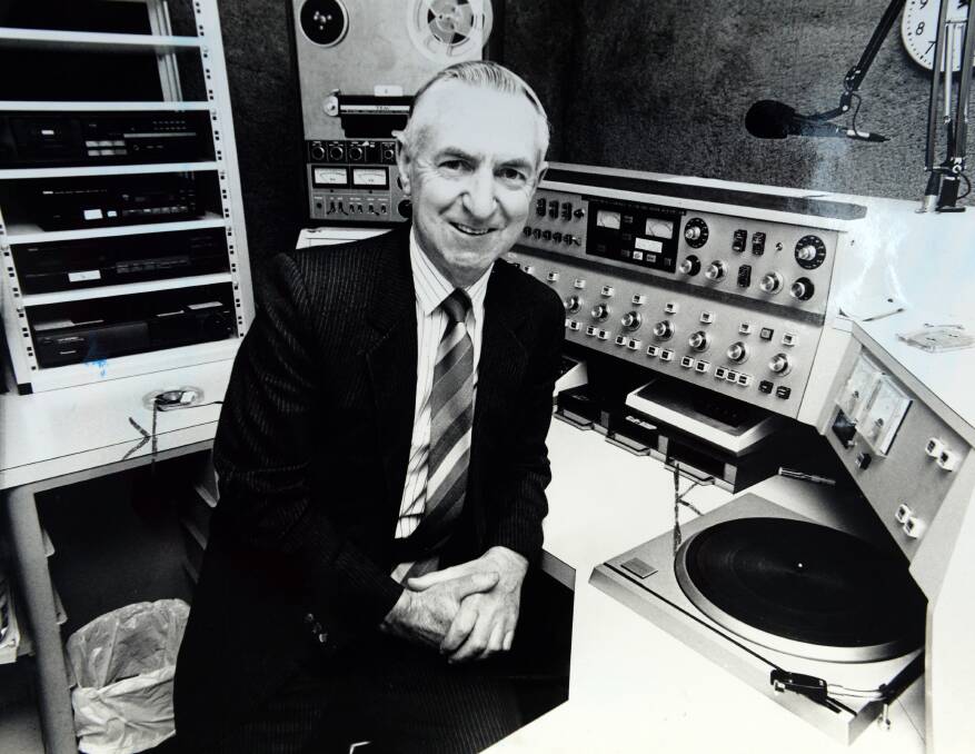 DEDICATION: Peter Caligari is taking a break after more than 60 years' involvement in the commercial radio industry.
