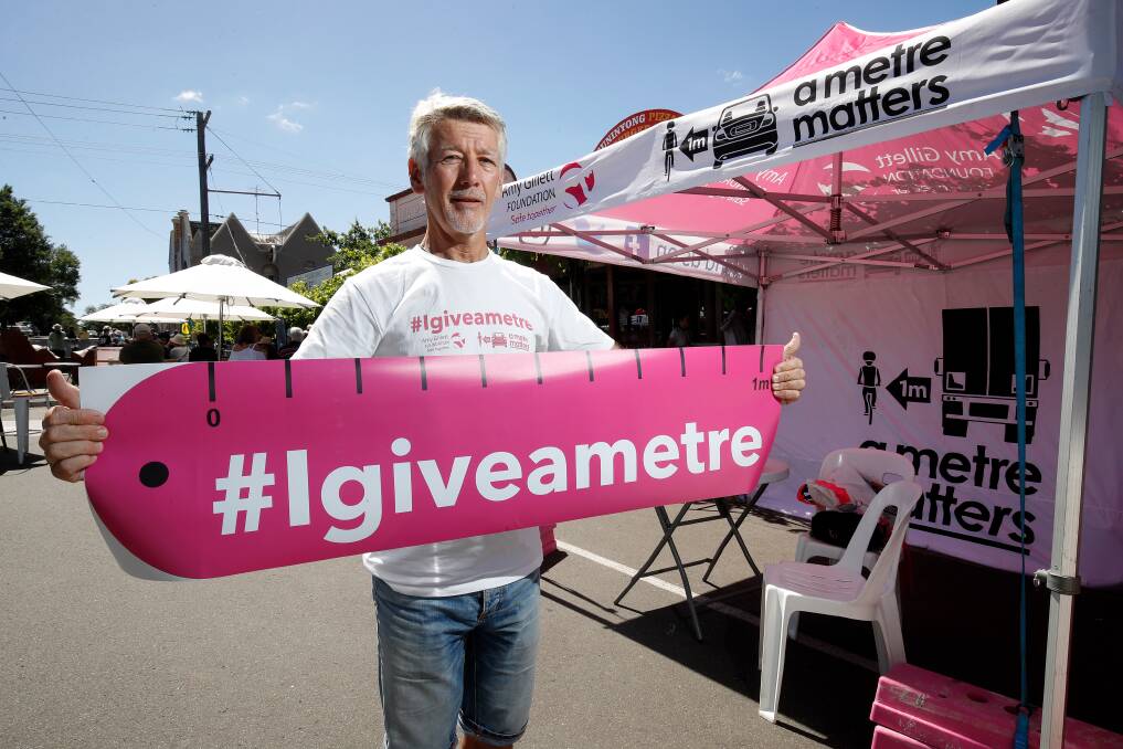 Amy Gillett Foundation volunteers raise awareness at Cycling Australia Road National Championships in Buninyong each year. Picture: Adam Trafford