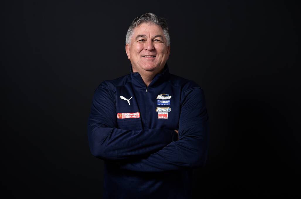 GUIDANCE: Ballarat Miners coach Brendan Joyce says coaching in an Olympics is hours of work, but he finds great joy in seeing athletes reach their game's highest levels. Picture: Adam Trafford