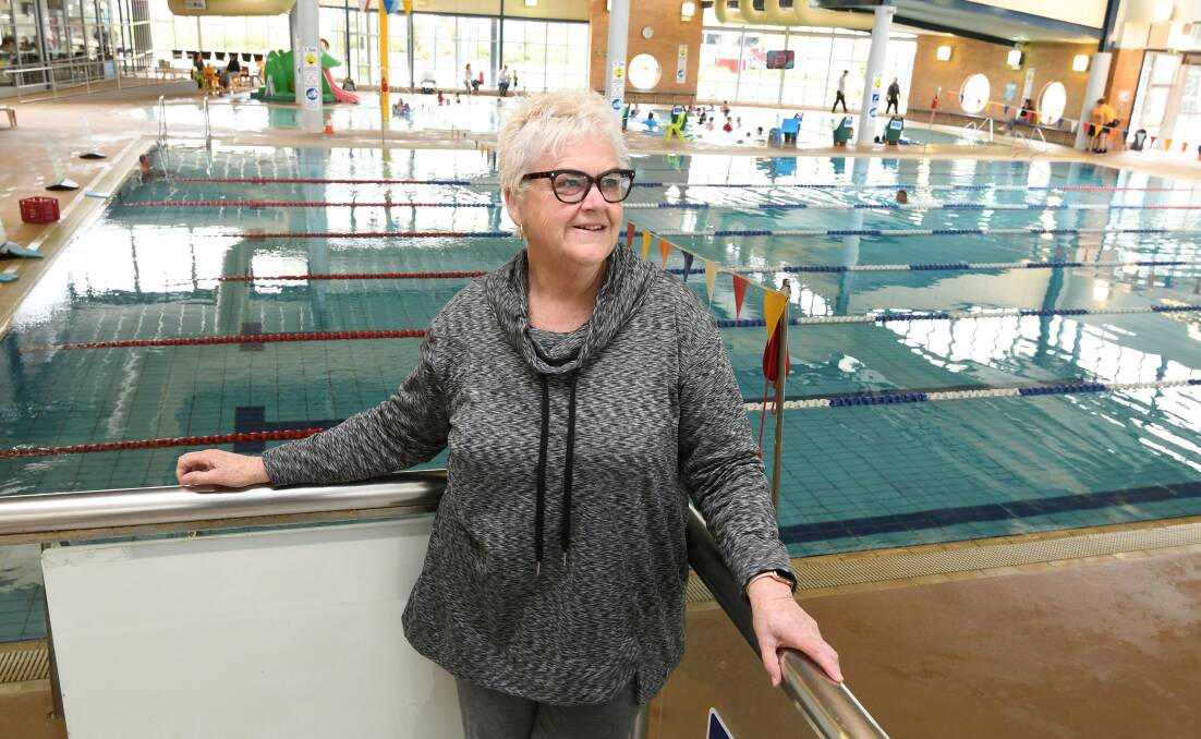 POSITIVE CHANGE: Retired teacher Donnie Davidson encourages all women to take the plunge and try something new this Women's Health Week. Picture: Lachlan Bence