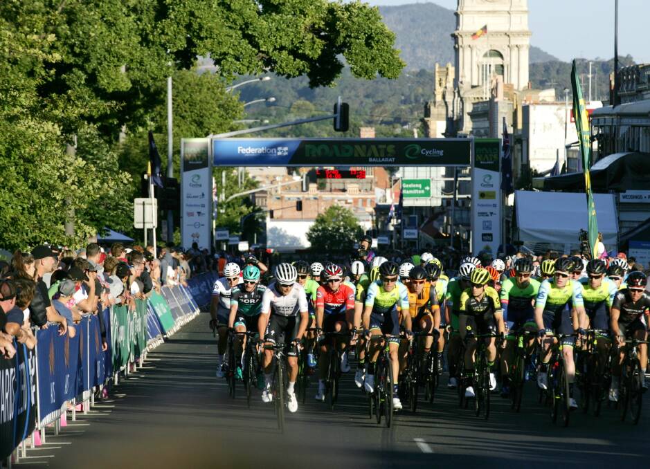BEGINNING: Cycling Australia has shifted the Sturt Street criterium to a primetime Friday night spot for the second of a blockbuster three year contract extension. Picture: Craig Holloway