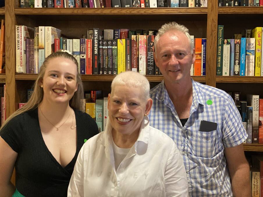 EXPERIENCE: Gabrielle, Denise and Shayne Wren are sharing their cancer story to raise awareness for Dry July, raising money for Ballarat Regional Integrated Cancer Centre's wellness programs. Picture: Ballarat Health Services