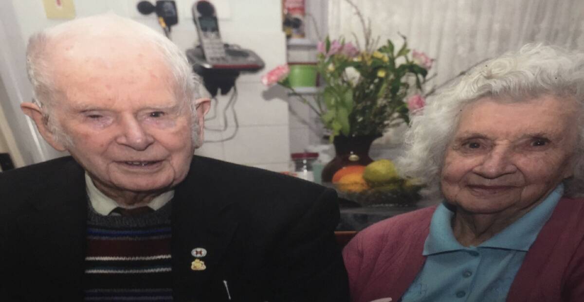NOW: George and Joy Prolongeau have lived through war, the Great Depression and disease outbreaks but are finding social isolation from COVID-19 a new challenge. Picture: courtesy of Prolongeau family