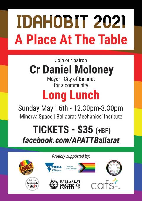 Finding a place at table for the LGBTIQA community