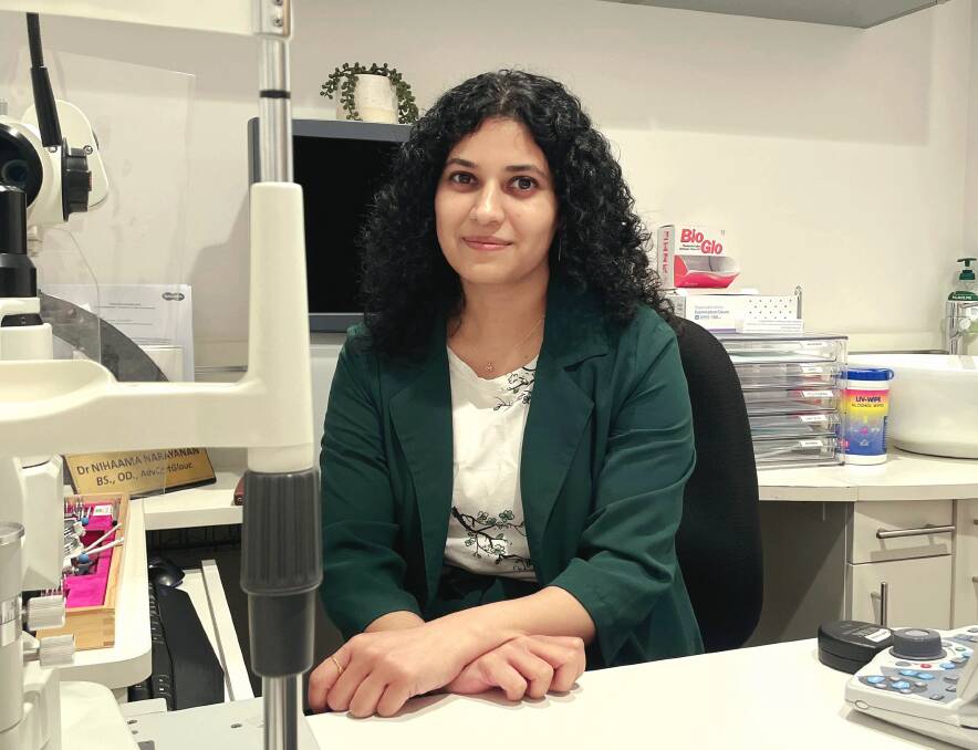 Ballarat optometrist and glaucoma specialist Nihaama Narayanan.