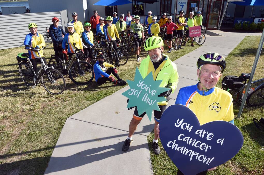 WARMING UP: University of the Third Age cycle tour riders are preparing a strong contingent to tackle the gruelling SPUD100 at Ballarat Cycle Classic to show age is no barrier. Picture: Kate Healy