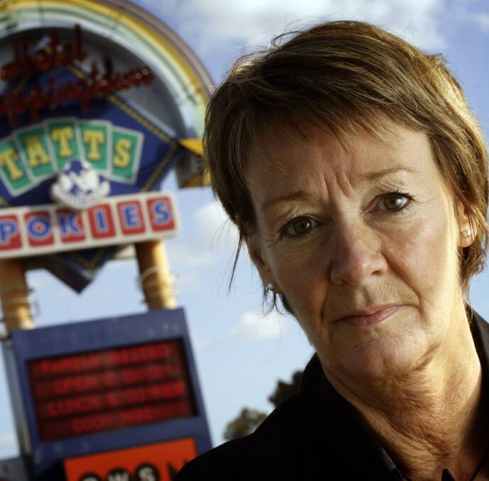FREE: Problem gambler advocate Gabriela Byrne learned the technology of how pokies trapped her in order to end her addiction. Picture: The Age.
