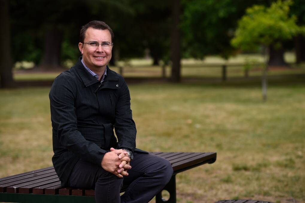 DISCOVERY: Adelaide's Kyran Hughan is proud to find Ballarat still championing better access and inclusion for people living with a disability in his father's legacy. Picture: Adam Trafford
