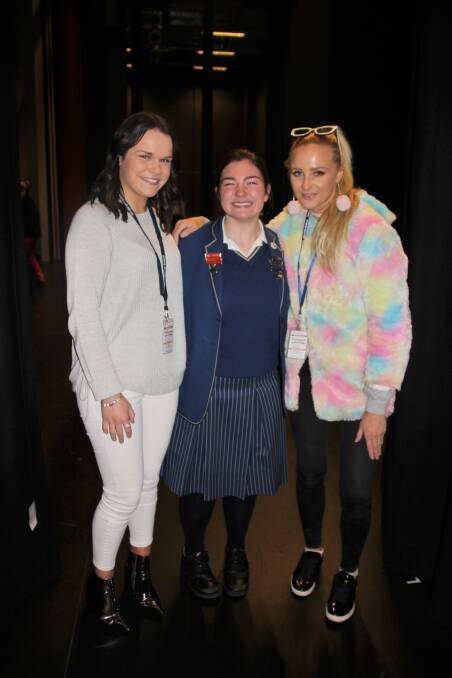 APPEAL: Blogger Annie Nolan (right) as a special guest for Loreto College's Love Your Body and Mind Week in 2017. 