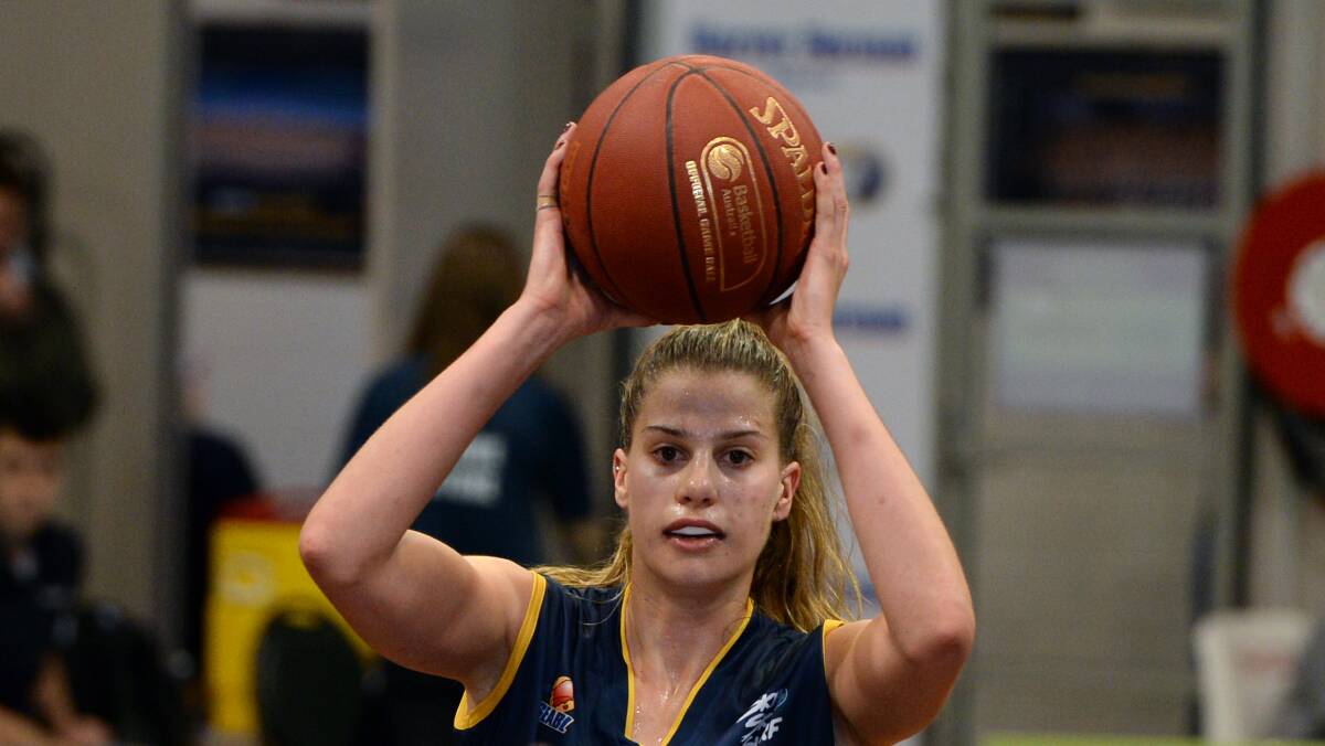 KOREA-BOUND: Liv Thompson will offer Rush support from the bench. Thompson flies out Sunday to represent Australian in the World University Games.