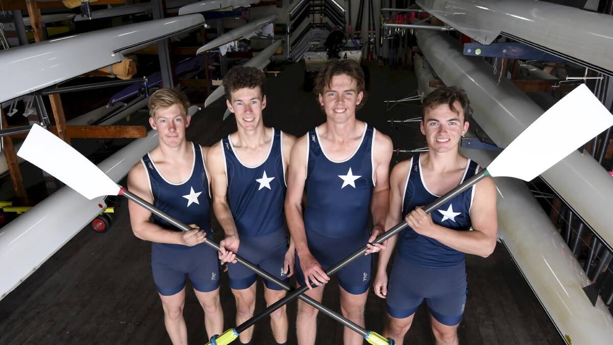 HUNGRY: Ballarat City rowing crew is trying to raise $22,000 within days to buy a new boat they say could be the difference in achieving national glory. Picture: Lachlan Bence