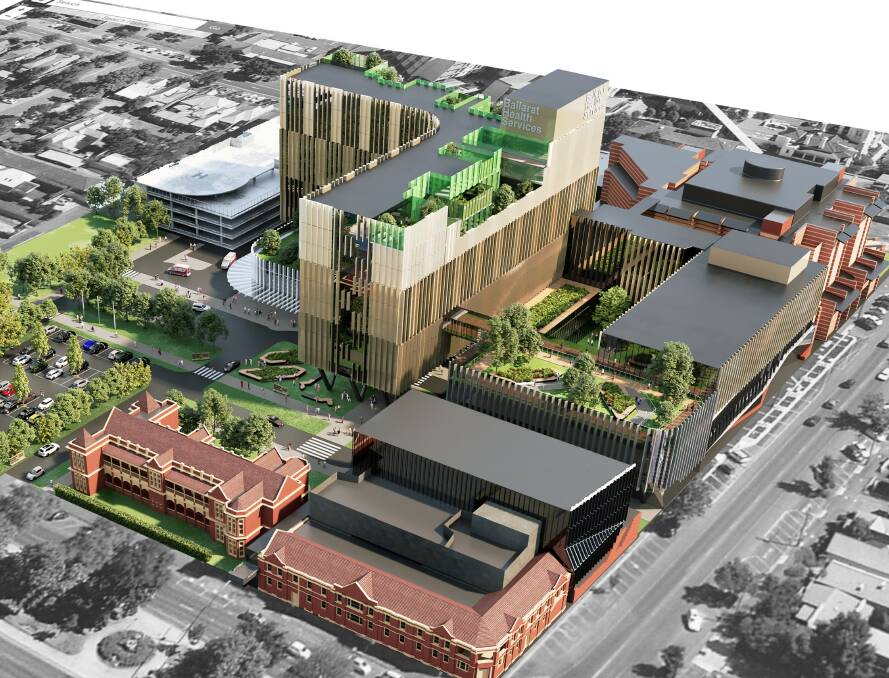 FUTURE POTENTIAL: An artist's impression of what BHS Base Hospital could look like.