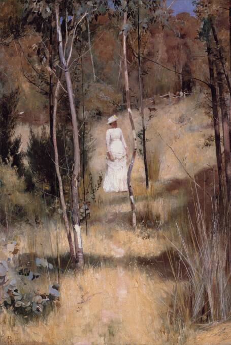 A Summer Morning Tiff by Tom Roberts is housed at Art Gallery of Ballarat