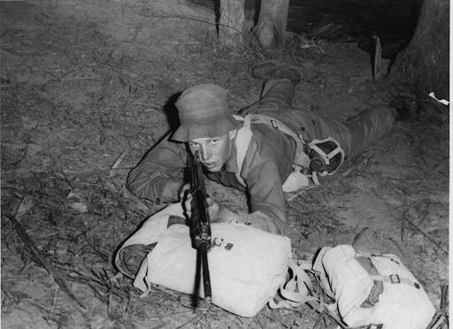 Poppy infantry training Ingleburn NSW, 1968.