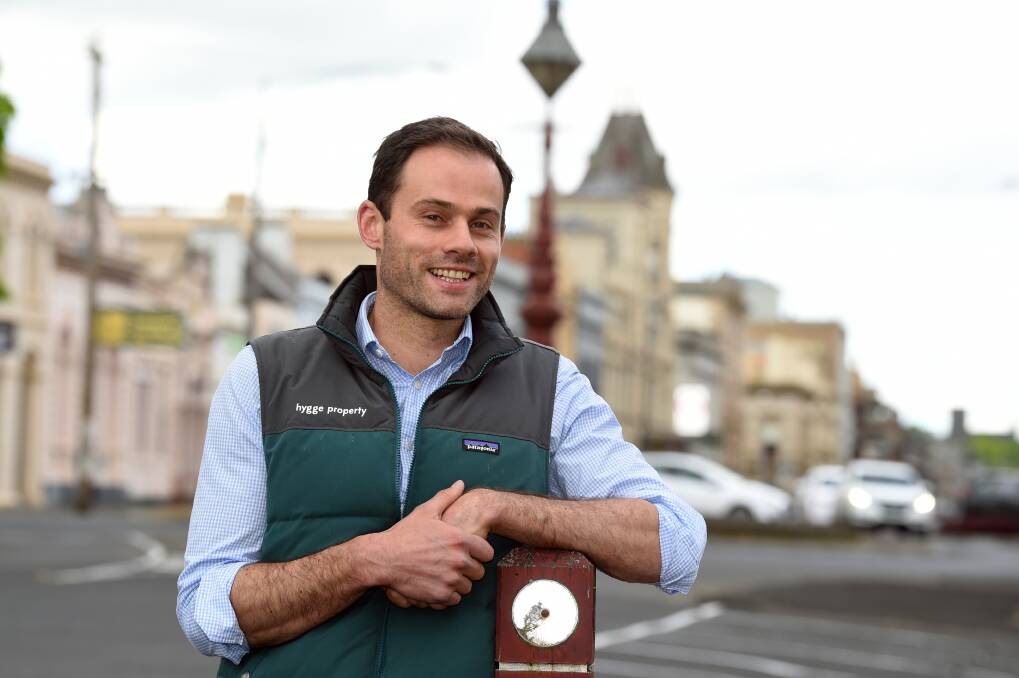 OUTLOOK: Joseph van Dyk and his wife made the move to Ballarat from London for the lifestyle many Melburnians are starting to now crave. Picture: Kate Healy