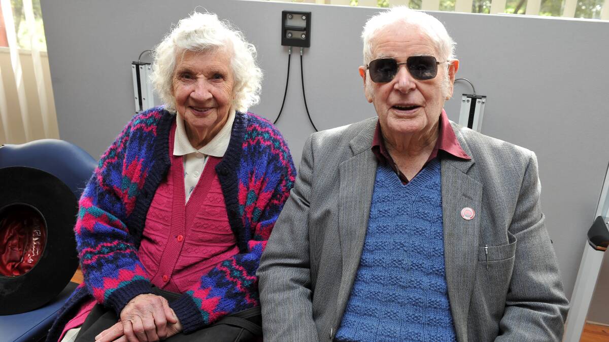 TOGETHER: Joy and George have been active community members. Picture: Kate Healy