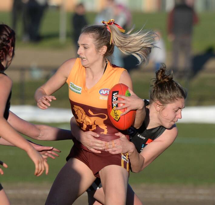 ROAR CHANCE: Redan is keen to improve opportunity and facilities for all female footballers, including a talent pathway for players like export Amy McDonald, who will play state league with Geelong this season. Picture: Kate Healy