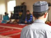 WELCOME: A look inside a Ballarat mosque on an open day. 