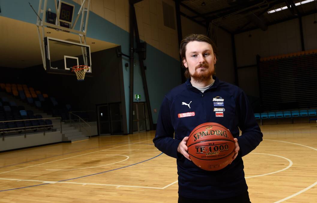 PIVOT: Basketball Ballarat kept Ashley Anderson on as an intern this semester allowing him a chance to experience unfolding crisis management. Picture: Adam Trafford