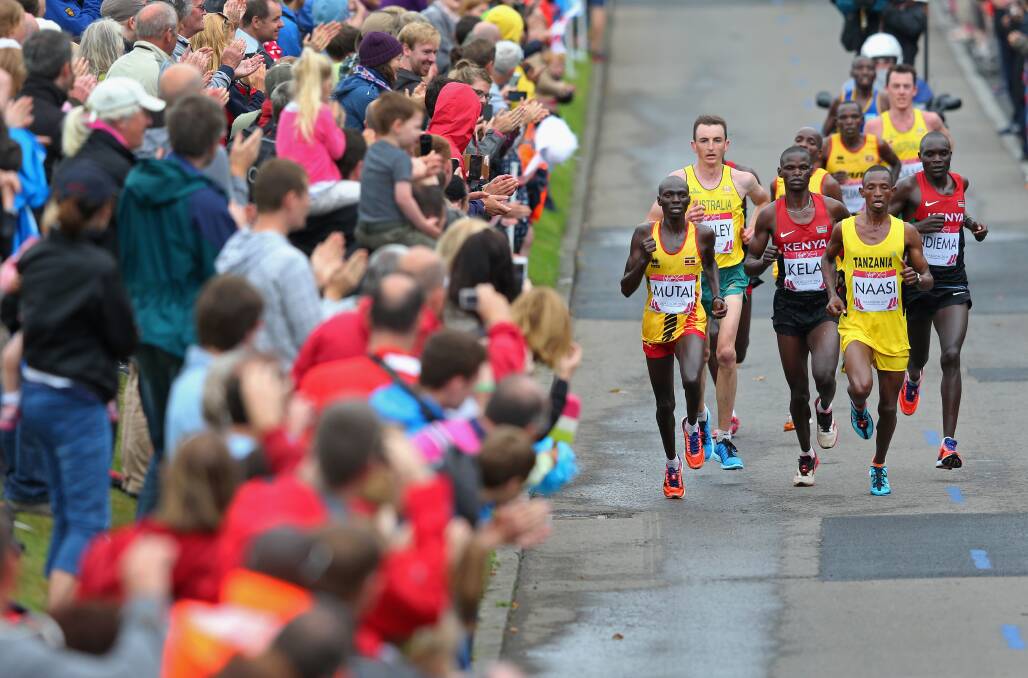 BRING IT: The crowds, the world's best distance runners and a chance to showcase a region to the world - like here in Glasgow 2014 - is no guarantee for Ballarat yet. Picture: Getty Images