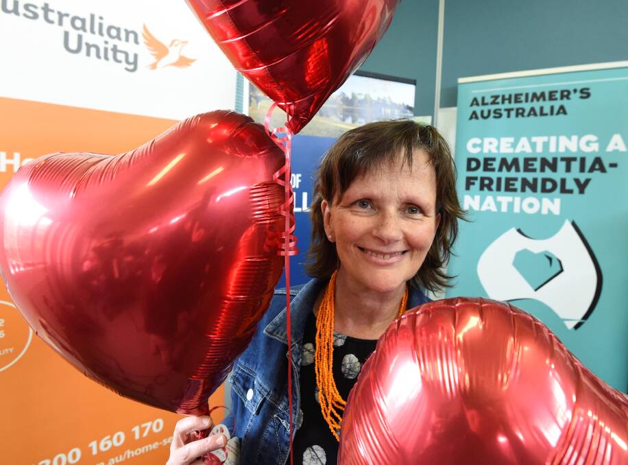 CARE: Bigger Heart Project coordinator Catherine Barrett says people know dementia awareness is important, this offers a tangible way to help. Picture: Lachlan Bence
