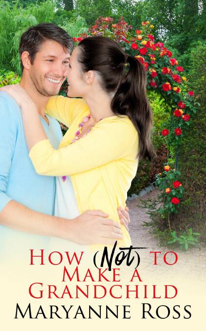 The cover to Maryanne Ross' first standalone novella, 'How (not) to make a grandchild'.