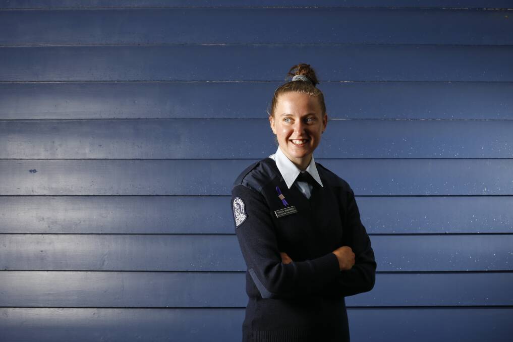 STEPPING UP: Daylesford Country Fire Authority volunteer Kayla Manning says Future Shapers challenged her perspective on helping others. Picture: Luke Hemer