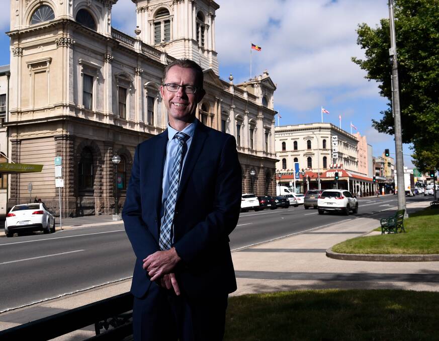 OUTLOOK: Newly appointed City of Ballarat chief executive Evan King is clear on leading the city out of a troubled year by leading by example with high-standards and strong ethics. Picture: Adam Trafford