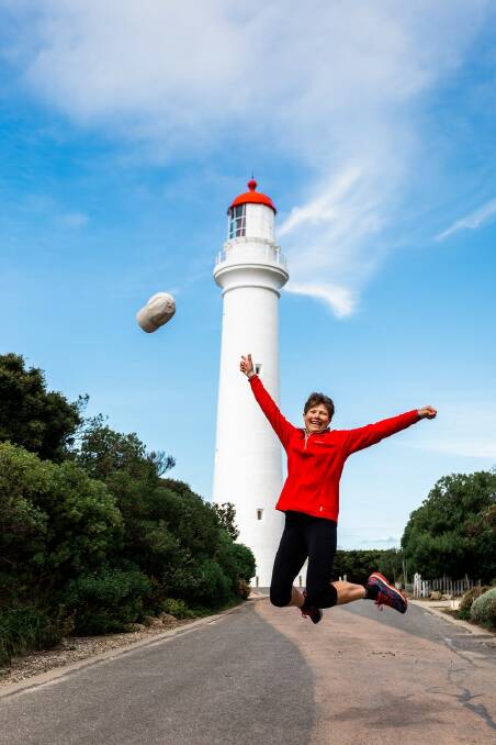 SEARCHING: Former Ballarat resident Janet Jones is calling on people to join her coastal steps to help find cancer answers. Picture: Zoe Strapp Photography