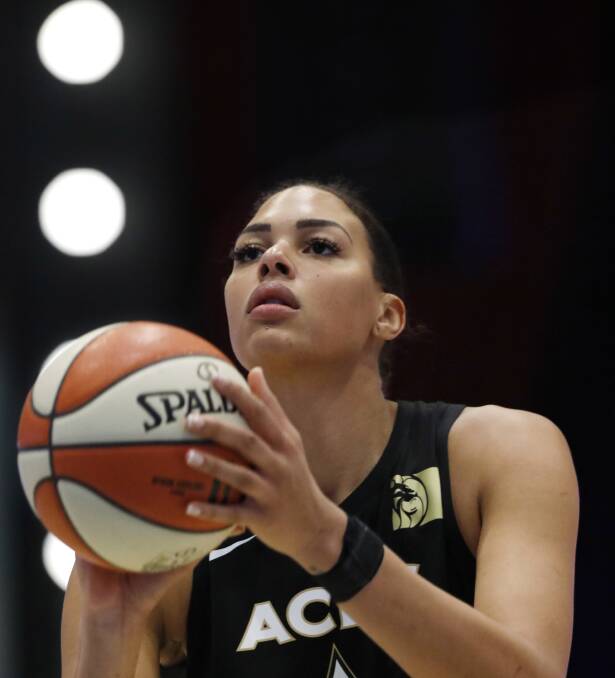 FOCUS: Australian Opal Liz Cambage opens up about her long-time struggles with mental health in Players' Tribune this week. She hopes to change mental injury culture. Picture: AP