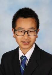 St Patrick's College boarder Eric Yang. 