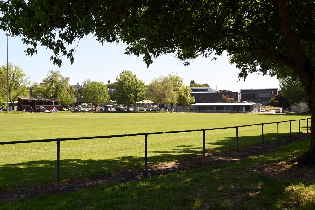 Golden Point's spiritual home is White Flat Oval, long-admired as one of the city's most picturesque grounds - and a former rubbish tip. Picture by Kate Healy