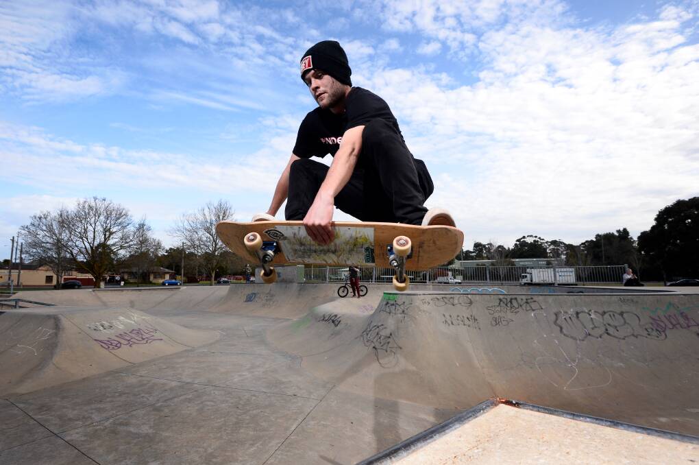 JUMPING IN: Skateboarding will debut in the Tokyo Games next year in a shift to make the Olympics appeal to younger audiences. Picture: Adam Trafford