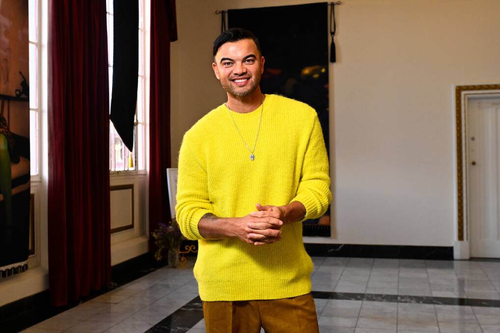 It has been 20 years since Guy Sebastian won Australian Idol. He is passionate about helping young people, including those in Ballarat, to face the future. Picture by Adam Trafford